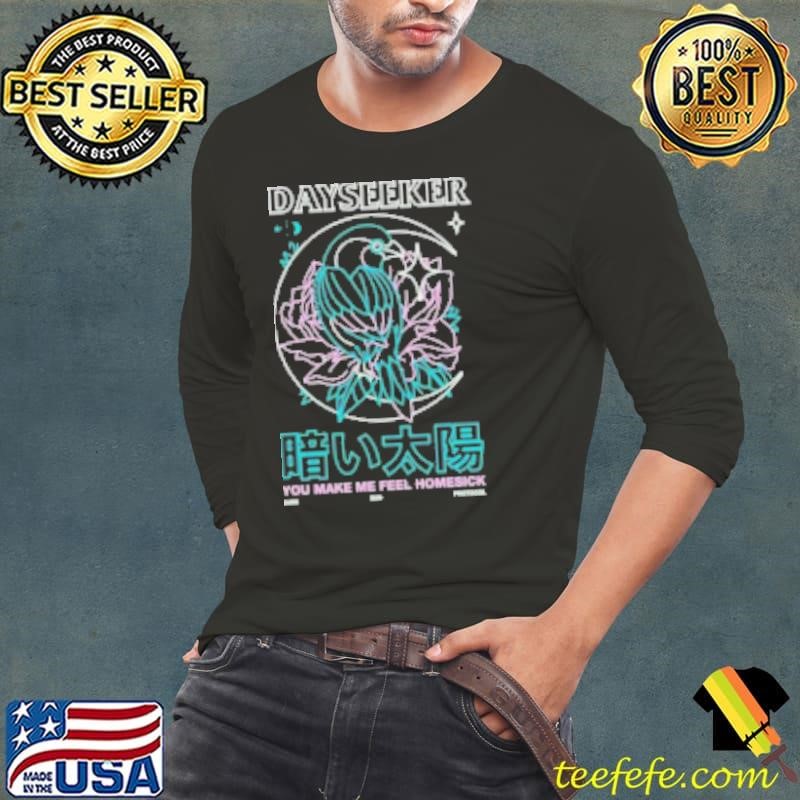 Dayseeker You Make Me Feel Homesick Dark Sun Protocol Long Sleeve Tee