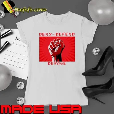 Deny Defend Depose On Threads Shirt