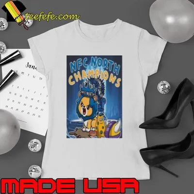 Detroit Lions NFC North Champions NFC Division Champions Picture Shirt