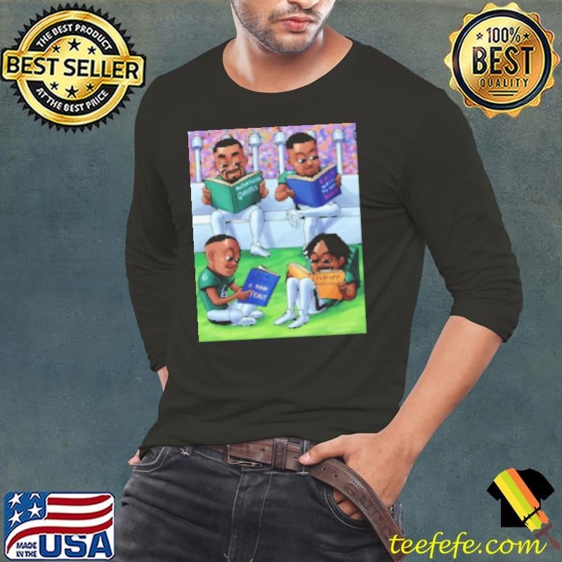 Eagles Read The Rams Like A Book And Advance To The Championship Long Sleeve Tee
