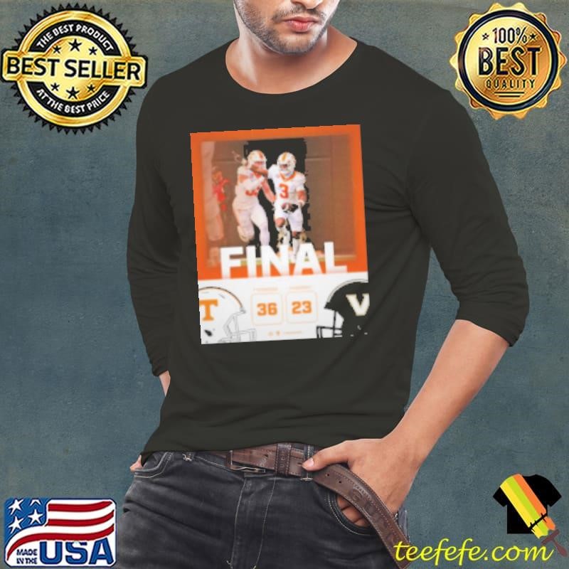 Final Tennessee Volunteers Vs Vanderbilt Commodores 36 – 23 It Just Means More Shirt