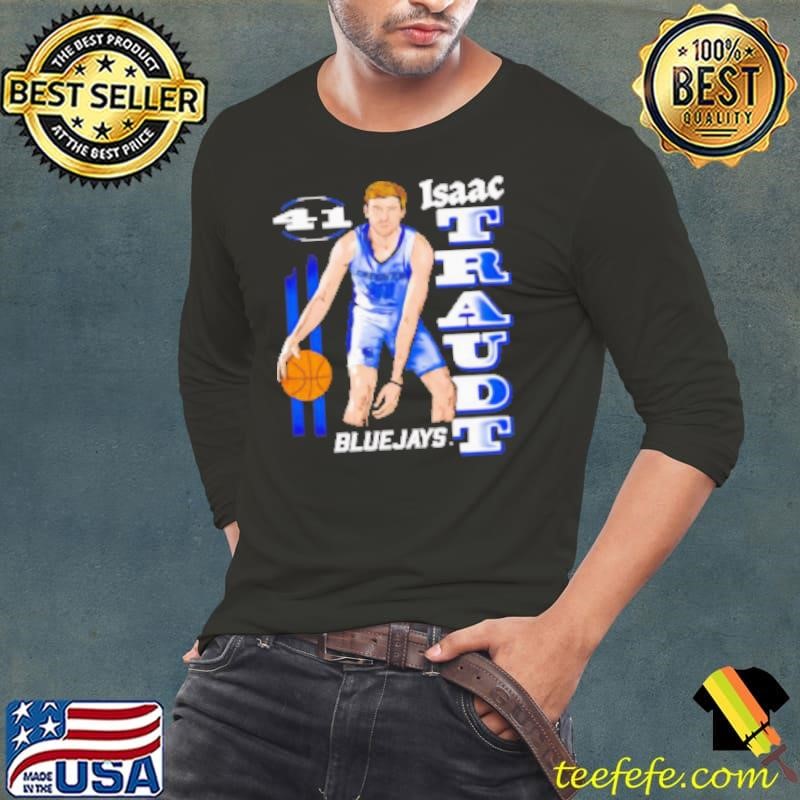 Isaac Traudt Creighton Bluejays comic Long Sleeve Tee