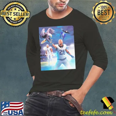 Jalen Hurts and Saquon Barkley Philadelphia Eagles fly into Baltimore and steal the W shirt Shirt