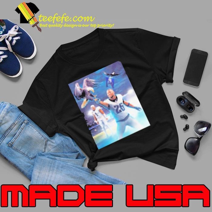 Jalen Hurts and Saquon Barkley Philadelphia Eagles fly into Baltimore and steal the W shirt Unisex