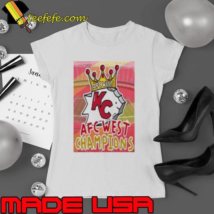 Kansas City Chiefs AFC West Champions AFC Division Champions Picture Shirt