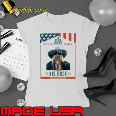 Kid Rock Rock The South The Biggest Party In The South 2025 Shirt