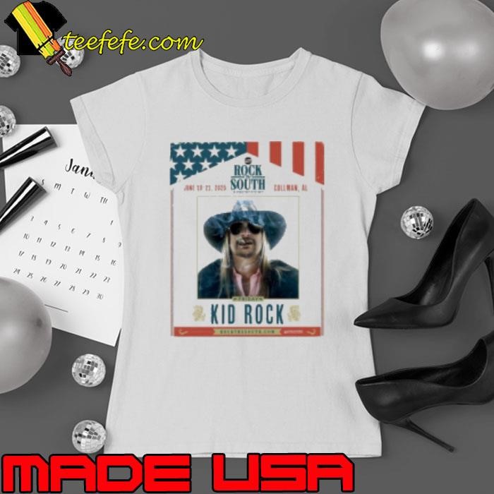 Kid Rock Rock The South The Biggest Party In The South 2025 Shirt