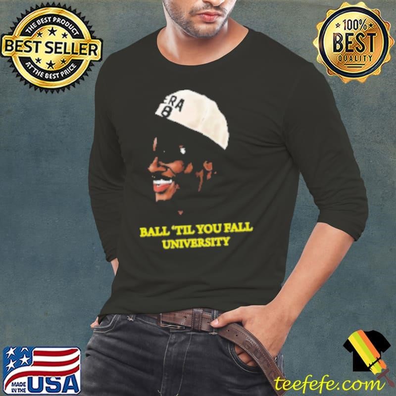 Lamar Jackson Era 8 Ball ‘Til You Fall University Long Sleeve Tee