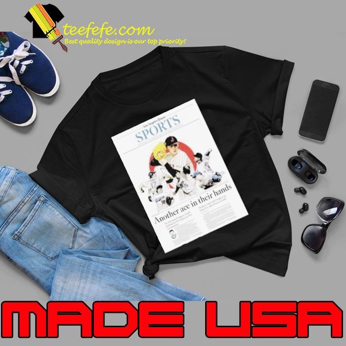 Los Angeles Times Sports Sat Jan 18 2025 Another ACE In Their Hands News Poster t shirt