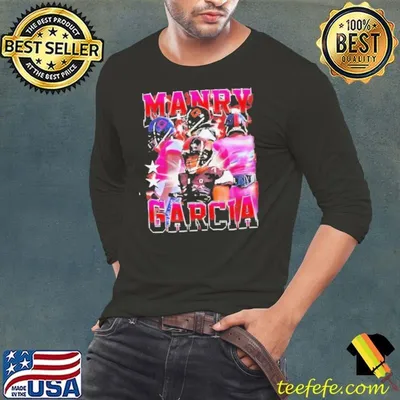 Manry Garcia football graphic shirt