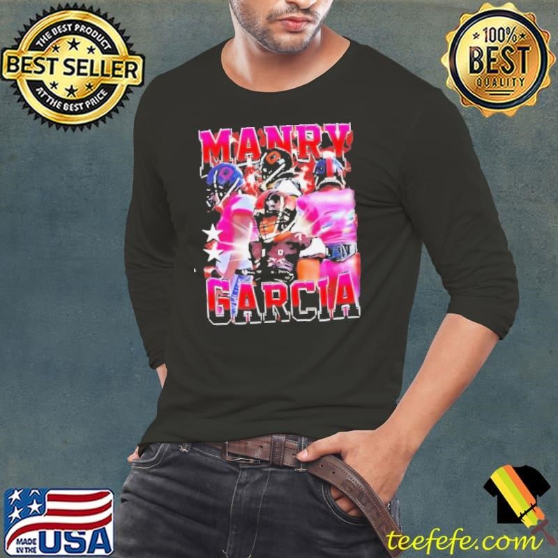 Manry Garcia football graphic shirt