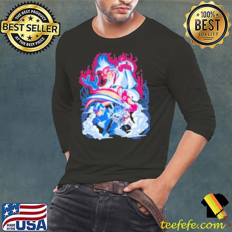 Mega Man Digital Nightmare Long Sleeve Tee