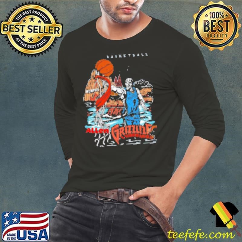 Memphis Grizzlies Skull Dunk Long Sleeve Tee