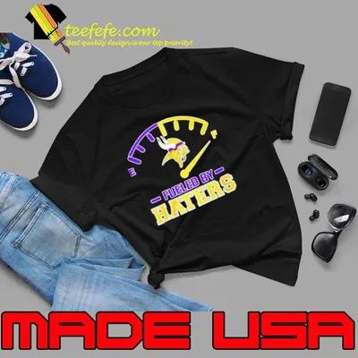 Minnesota Vikings fueled by Haters logo shirt