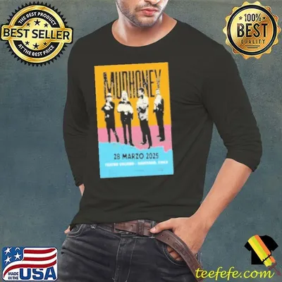 Mudhoney Mar 28 2025 At Teatro Coliseo In Santiago Chile Tour Shirt