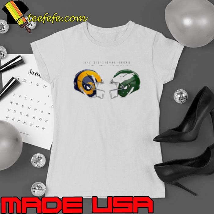 NFC Divisional Round Matchups Los Angeles Rams Vs Philadelphia Eagles Head To Head NFL Season 2025 Shirt