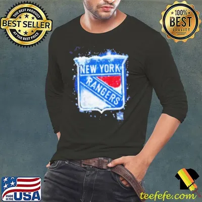 New York Rangers Snow Logo Shirt
