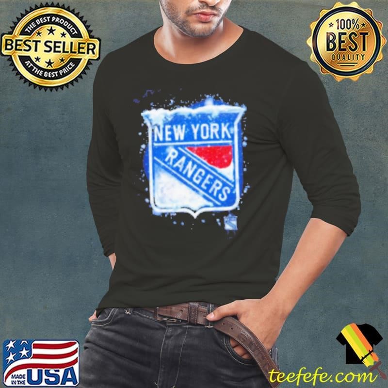New York Rangers Snow Logo Shirt