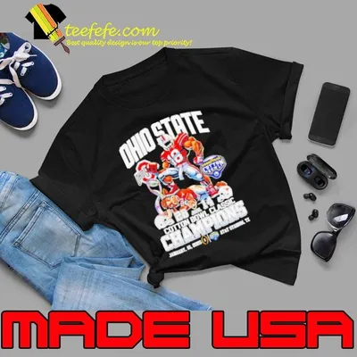 Ohio State Cotton Bowl Champions mascot shirt