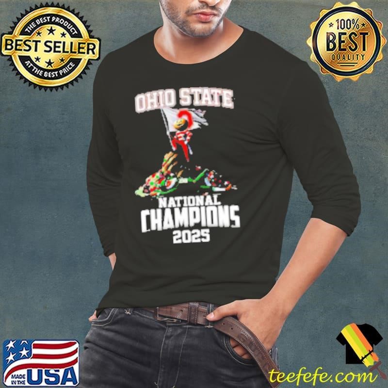 Ohio State National Champions 2025 Baseball Long Sleeve Tee