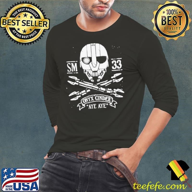 Onyx Cinder aye aye Long Sleeve Tee