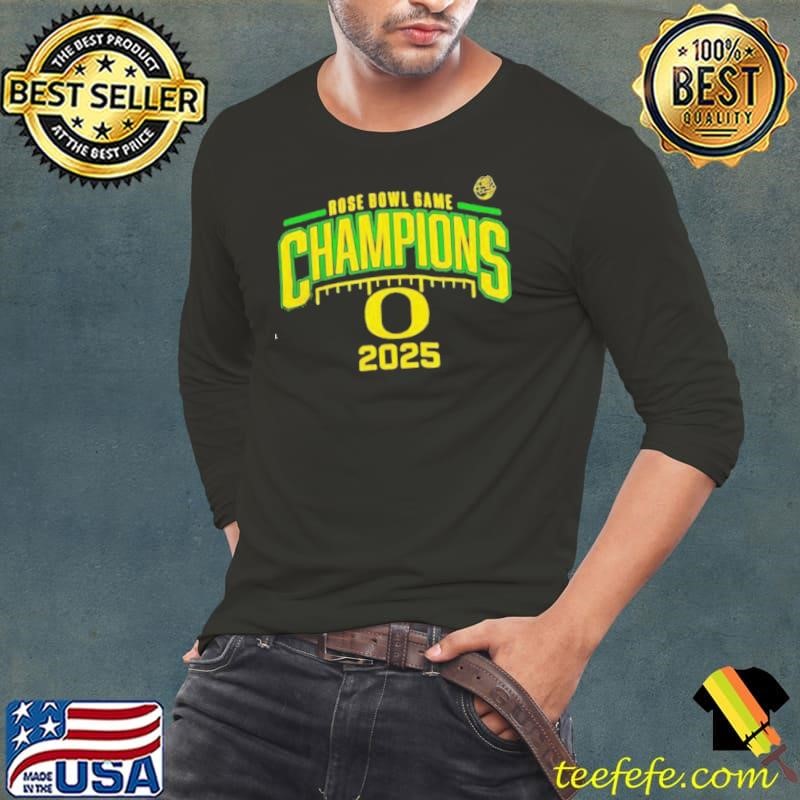 Oregon Ducks Rose Bowl Game Champions 2025 T Shirt