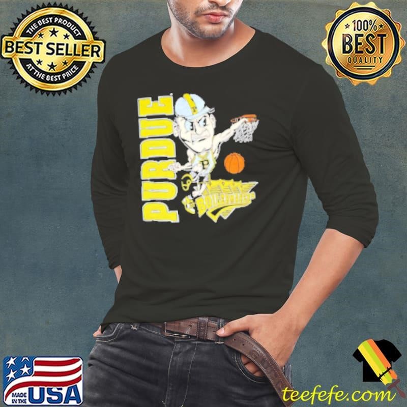 Purdue Pete 90's Stonewash Purdue Boilermakers Long Sleeve Tee