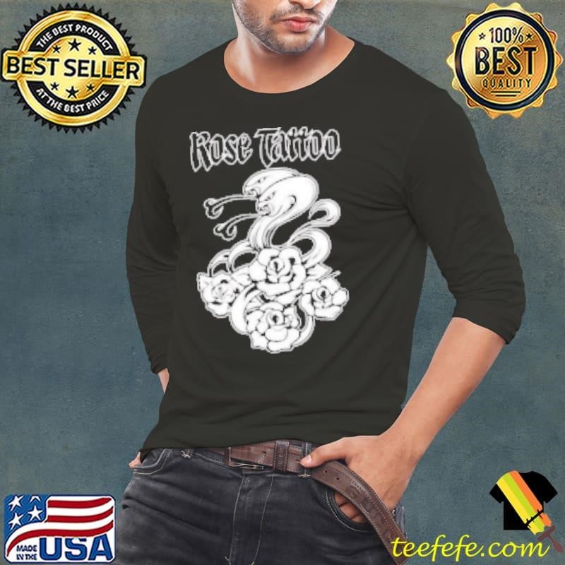 Rose Tattoo Mono Snakes And Roses Long Sleeve Tee