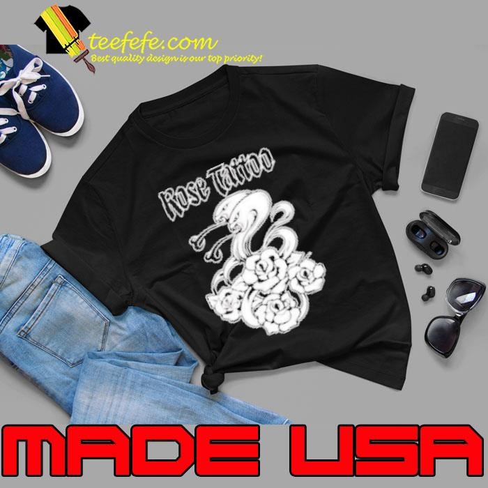 Rose Tattoo Mono Snakes And Roses Shirt