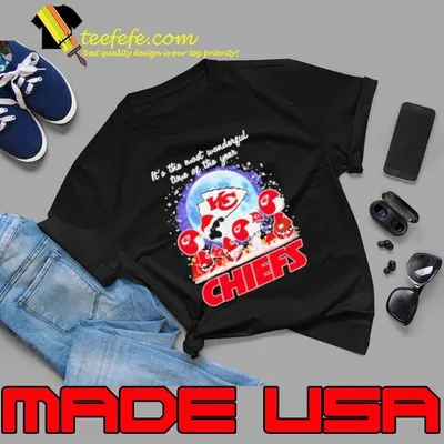 Snoopy and friends road it’s the most wonderful time of the year Kansas City Chiefs shirt