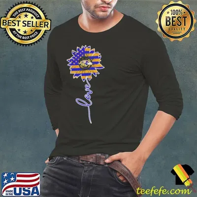 Sunflower love Baltimore Ravens shirt