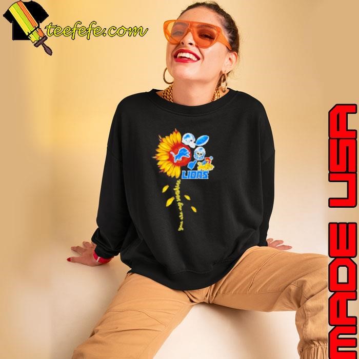 Sunflower you are my sunshine Detroit Lions Sweatshirt