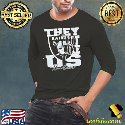 They Not Like Us Las Vegas Raiders Nfl Football shirt