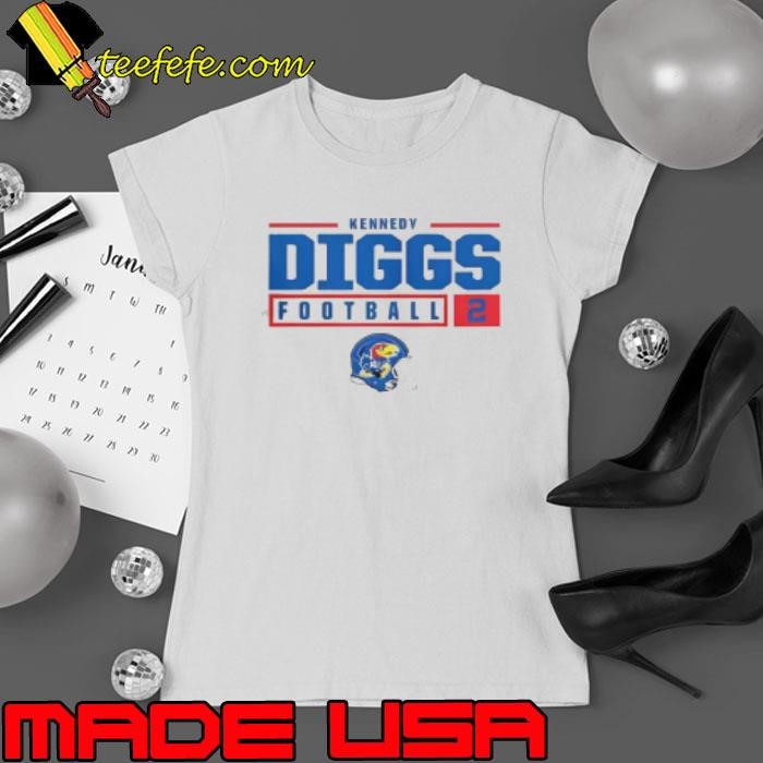 Top Kennedy Diggs Rally Kansas Jayhawks Shirt