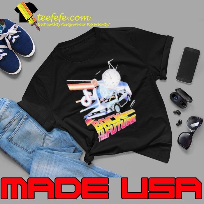 Trump Save Tiktok Back To The Future 2025 Shirt