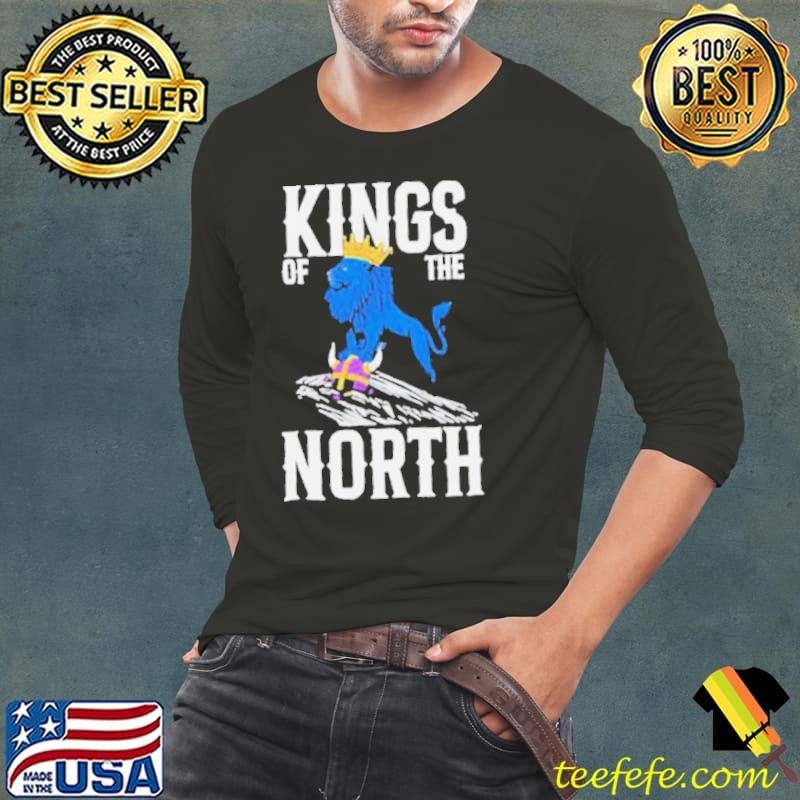 Viking Victory Kings of the North Detroit Lion Long Sleeve Tee
