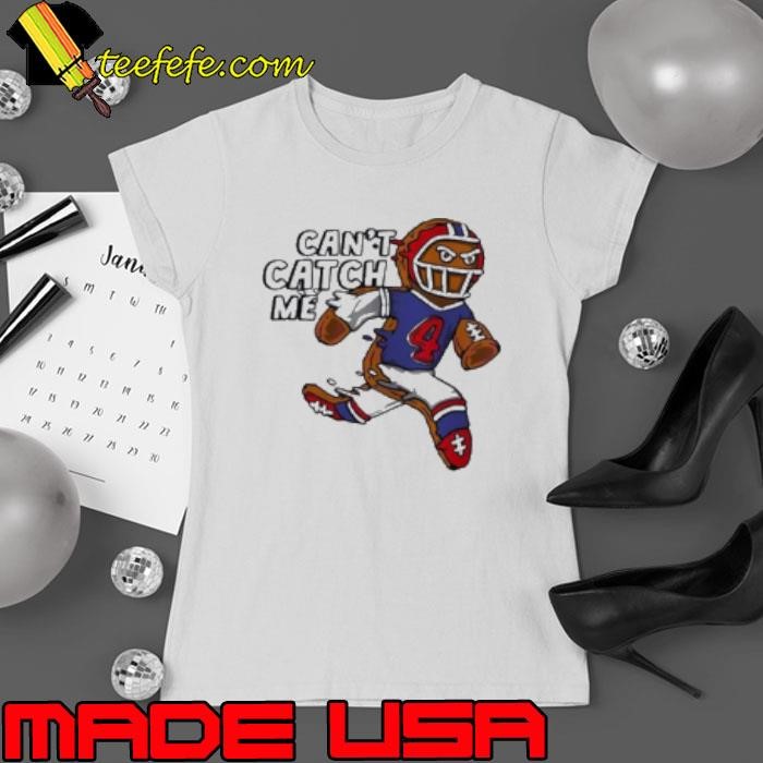 Vintage Cant Catch Me Buffalo Bills 4 James Cook  Shirt