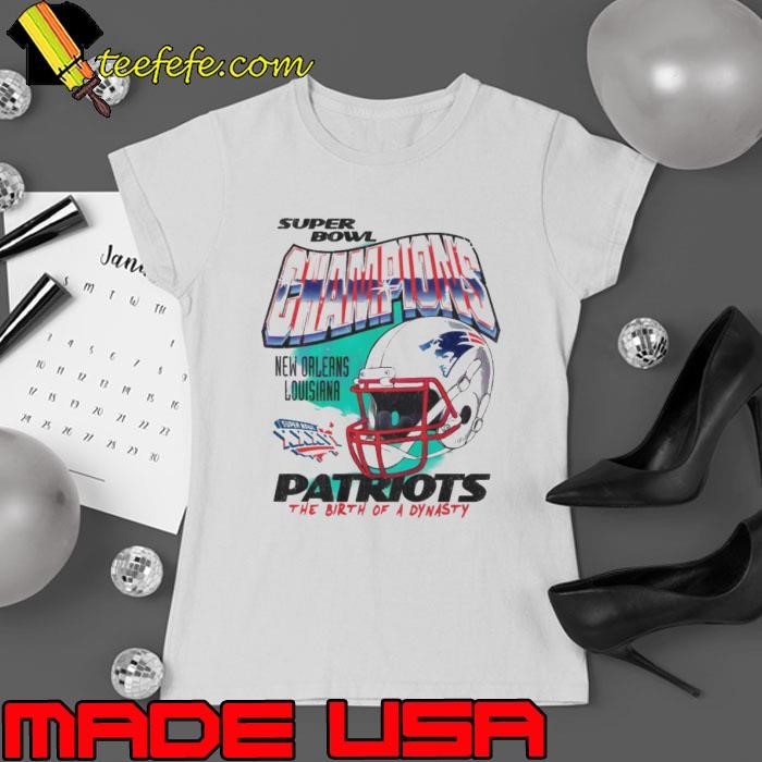 Vintage New England Patriots Super Bowl Champions shirt