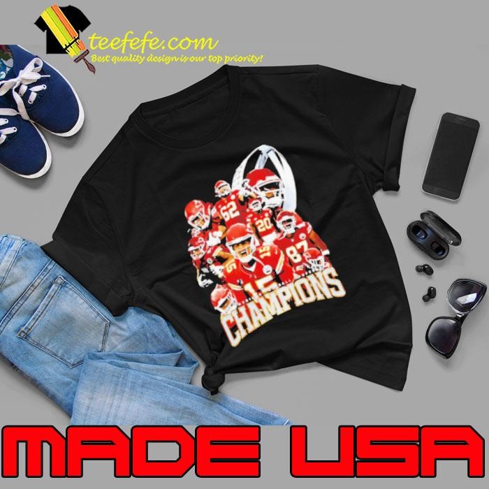 2025 Kansas City Chiefs AFC Champs graphic shirt