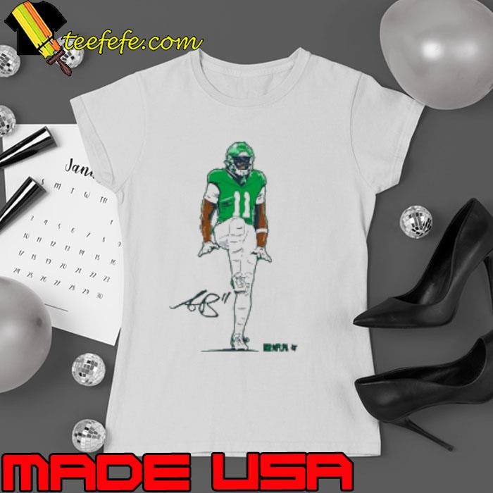A.J. Brown The Silencer Philadelphia Eagles Philly Ladies tee