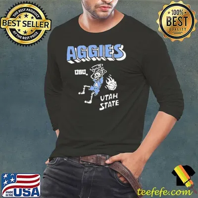 Aggies Usu Skeleton Ball Utah State shirt