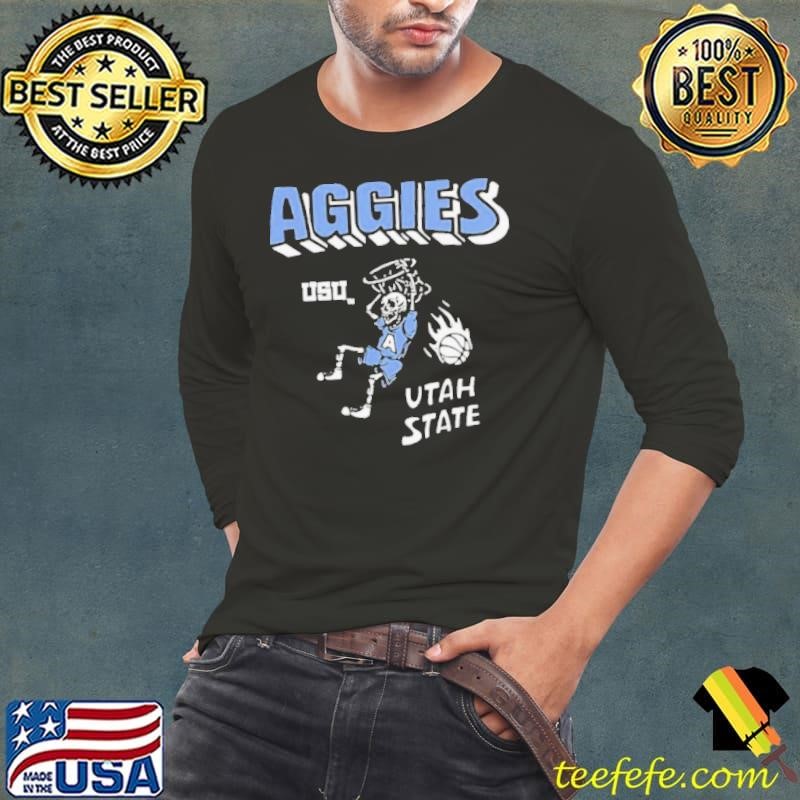Aggies Usu Skeleton Ball Utah State shirt