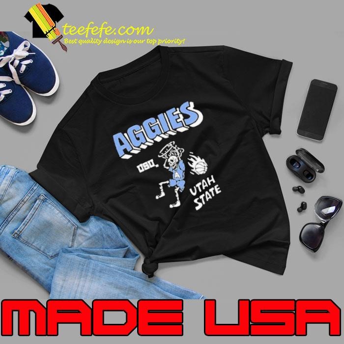Aggies Usu Skeleton Ball Utah State Unisex