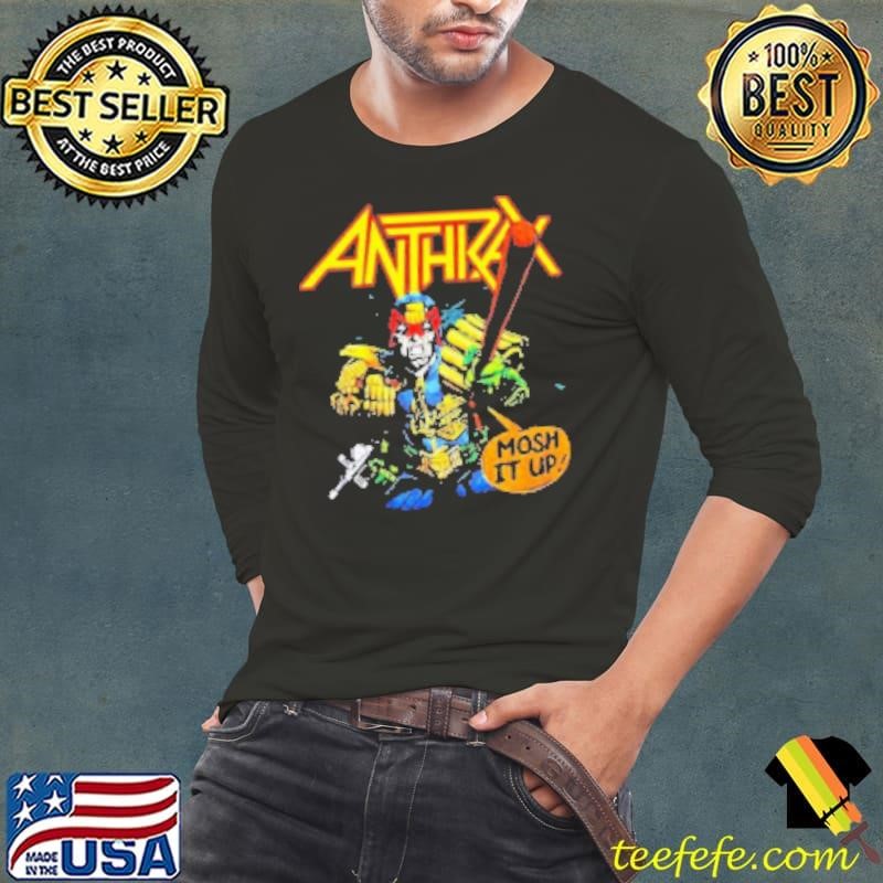 Anthrax I Am The Law Mosh It Up Muscle Shirt