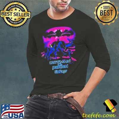 Batman and Robin sixflags Shirt