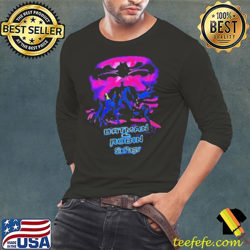 Batman and Robin sixflags Shirt
