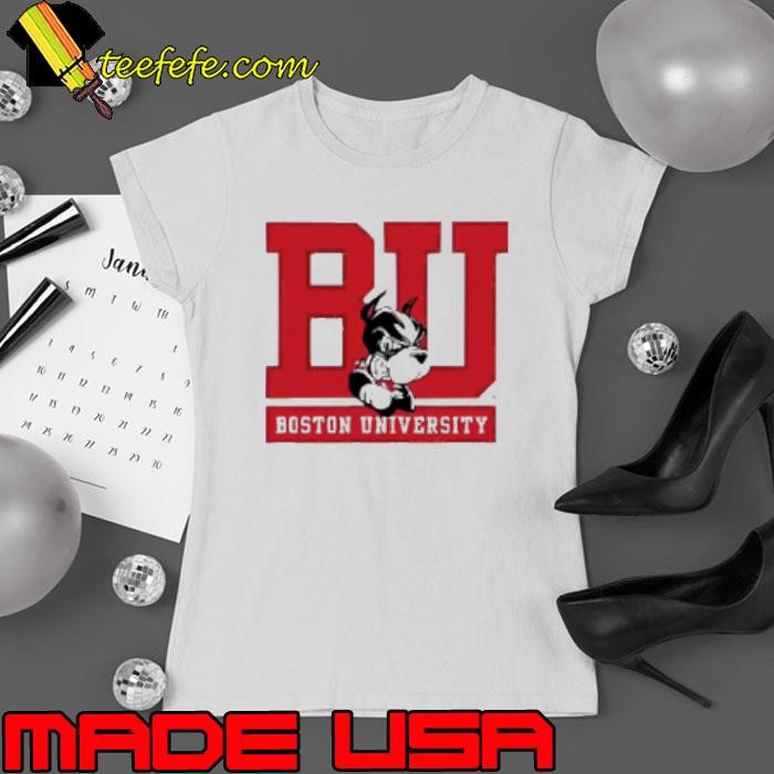 Boston University Chad Jake Infant Logo 2025 Ladies tee