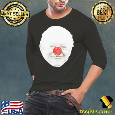 Clown Jerry Jones big face Shirt
