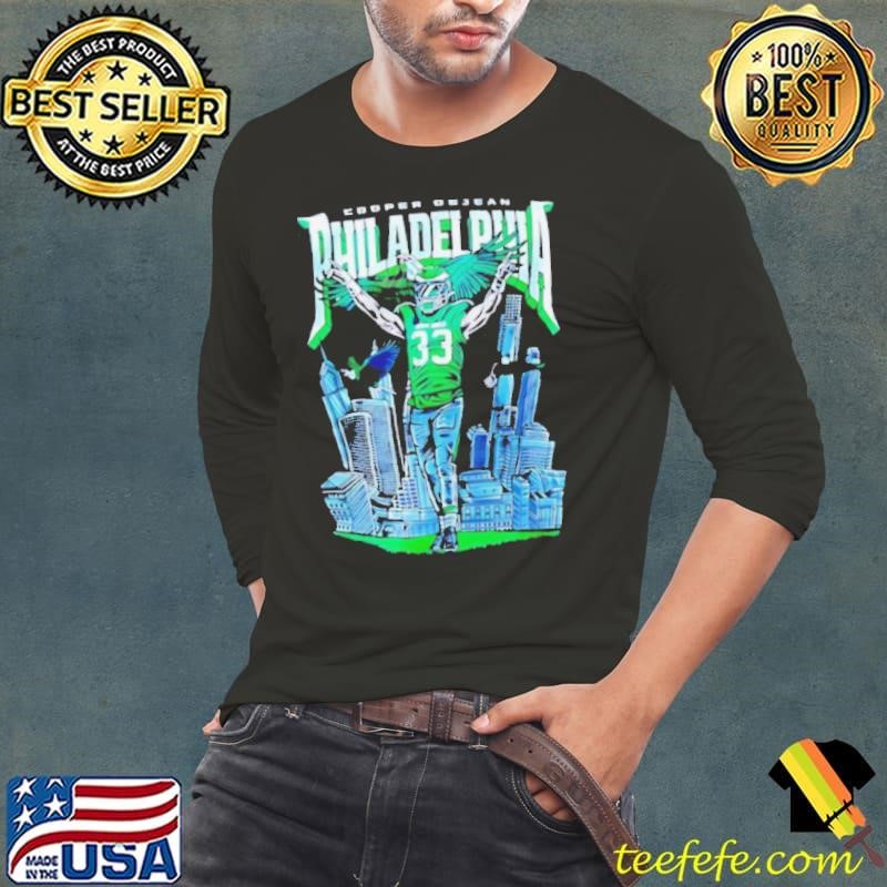 Cooper Dejean Philadelphia Eagles wings shirt