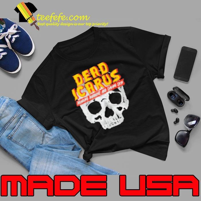 Dead Icarus Bearing Burdens And Saving Skin Skull Logo Unisex